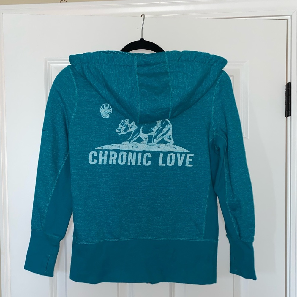 Chronic Cellars Winery Zip-up Hooded Sweater
